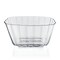 Smarty Had A Party Clear Fluted Rectangular Disposable Plastic Pudding Cups (288 Cups), 288PK 2661-CASE - alternate 1